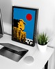 plakaty Plakat Mewa - Morze Pop Art - Druk Pigmentowy 5