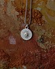bransoletki srebrne Symboliczna bransoletka ze srebra z dwustronnym medalikiem 2