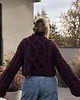 swetry damskie Sweter z warkoczami 1