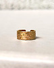 biżuteria męska Nausznica Romantic Gold srebro 925, pozłacane 1