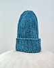 czapki damskie Wełniana czapka WOOLLY BLUE 2