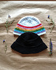 kapelusze damskie Czarny BUCKET HAT 2