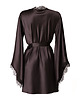 szlafroki damskie Satynowe kimono Black Beauty 4