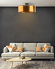 plafony Industrialny plafon LED do salonu WENECJA MIRROR fi - 40 cm 4