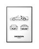 plakaty Plakat Legendy Motoryzacji - Honda NSX 2