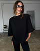 t-shirt damskie Tshirt Wow black 2