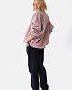 kurtki damskie Bomberka Sporty Chic Brudny Róż 3