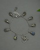 bransoletki wire wrapping Bransoletka regulowana serce kolorowe labradoryty wire wrapping 2