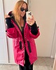 kurtki damskie Parka SNOW Magenta 2