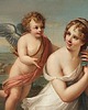 magnesy Kuszenie Erosa, Angelica Kauffmann - magnes 1
