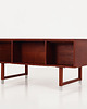biurka Biurko tekowe, duński design, lata 70, producent: Eigil Petersens M 2