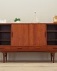 komody i szafki Highboard tekowy, duński design, lata 60, projektant: B 1