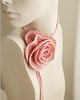 chokery Choker z lnu 4