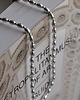 chokery Minimalistyczny choker srebrny kulki Elegancki choker 4