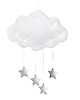 karuzele i girlandy do łóżeczka MIĘTOWY mobil chmurka Velvet dla niemowlaka 2