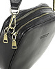 torby na ramię Torba skórzana na dwa zamki crossbody camera bag -czarny 4