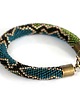 bransoletki ze szkła Bransoletka koralikowa Snake z koralików 2