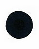czapki damskie Klasyczny beret z antenką z wełny alpaki czarny 3