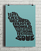 plakaty Plakat Cats Visible Soul - Jean Cocteau 1