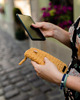 etui na telefon Etui na telefon pokrowiec ze sznurka handmade 2