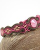 bransoletki soutache Feather in rose gold 1