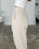 spodnie dresowe damskie Spodnie Cool light mocca melange 6