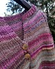 swetry damskie  Słodka jagoda/ flared cardigan 1