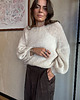 swetry damskie  Jedwabny sweter Crafted ecru 9