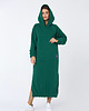 bluza z kapturem damska Sukienka Maxi Zielona Kango 4