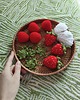 breloki Brelok truskawka pluszowa, Brelok do kluczy, Brelok dla dziecka 3