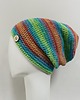 czapki damskie Kolorowa czapka całoroczna przejściowa cienka all season uniwersalna M/L 1