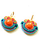 kolczyki soutache Sutaszowe kolczyki TOLUCA 1