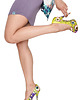 sukienki mini damskie Basic Dress Lavender 1
