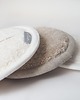 akcesoria dla niej Lniana gąbka frotte peeling creamy white 5