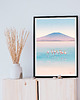 plakaty Flamingi - odbicie w jeziorze - plakat fine art 5