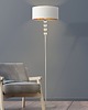 lampy podłogowe Czarna lampa podłogowa w stylu glamour ze złotym kloszem BERMUDY GOLD 3