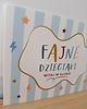obrazy i plakaty do pokoju dziecięcego Fajne dzieciaki błękit 1