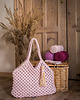 torby na ramię Makramowa torebka Beach Bag M jasny róż 3