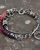 bransoletki wire wrapping różowy turmalin 1