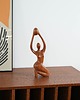 figurki i rzeźby Rzeźba tekowa kobieta, duński design, lata 70, produkcja: Dania 1
