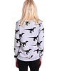 bluza bez kaptura damska Bluza w DINOZAURY - Szara 2