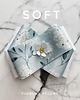 broszki Brosza z kolekcji SOFT z satynowymi wstążkami kwiatowymi New 1
