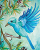 grafiki i ilustracje Jungle bird ilustracja drukowana 1