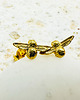 kolczyki pozłacane Kolczyki  pszczoły  , mini złote pszczółki 4