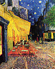 magnesy Taras kawiarni  - Van Gogh - magnes 1