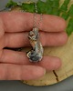 naszyjniki - inne Naszyjnik Talizman róża chalcedonowa 1 wire wrapping chalcedon 5