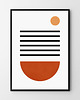 plakaty Boho geometria - zestaw plakatów 2
