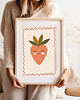 obrazy i plakaty do pokoju dziecięcego Truskawka - plakat dla dzieci pokój dziecka 3
