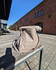 torby na ramię Taupe skórzana torba 2