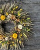 wianki Wianek wiosenny naturalny słoneczny z trawami 4